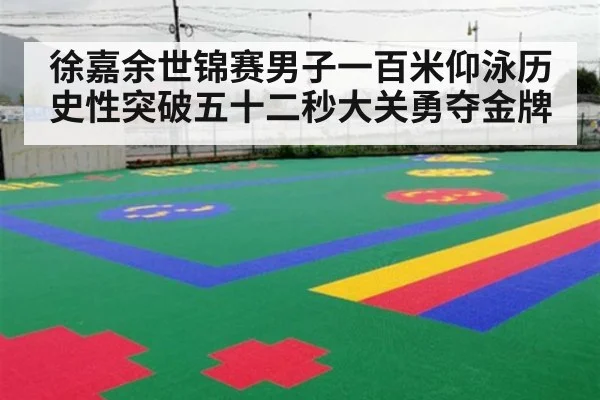 徐嘉余世锦赛男子一百米仰泳历史性突破五十二秒大关勇夺金牌